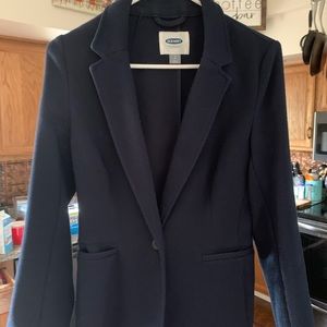 Blue  blazer soft feel